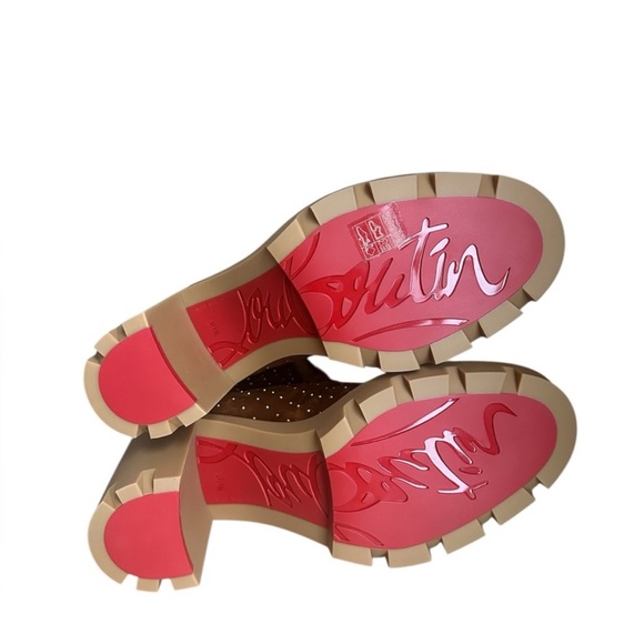 Christian Louboutin Dakita Lug 70 leather ankle boot RETAIL 1,695 - Picture 11 of 11